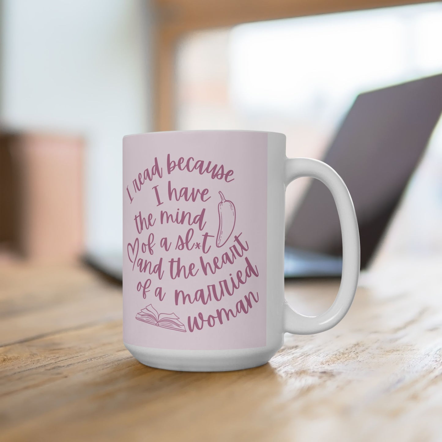 Spicy Book Lovers PINK Mug